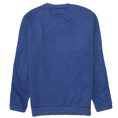 Adidas Boys Blue Crew Neck Pullover Fleece Sweatshirt 13-14 Years