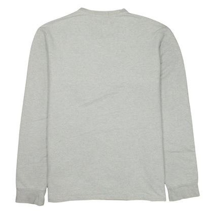 Polo Ralph Lauren Men's Grey Long Sleeve Pullover Sweatshirt L