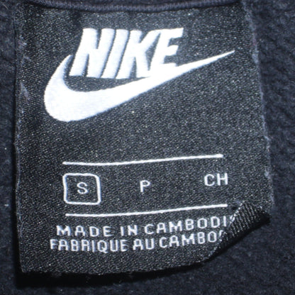 Nike Men's Black Small Crew Neck Pullover Sweatshirt