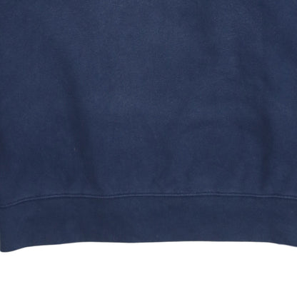 Levi's Men's Blue Crew Neck Logo Pullover Sweatshirt Size M