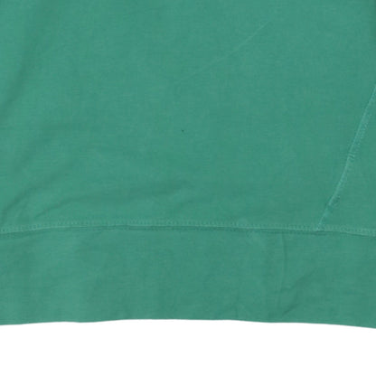 Nike Womens Green Pullover Hoodie Size 14/16 Cotton Sportswear