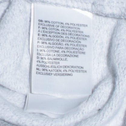The North Face Womens Grey Pullover Hoodie Small Cotton Blend