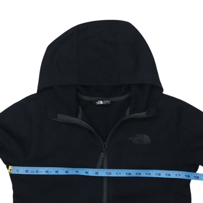 The North Face Boys Black XL Full Zip Hooded Basic Jacket