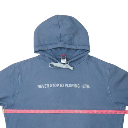 The North Face Men's Blue XL Pullover Hoodie Sweatshirt Outdoor Style