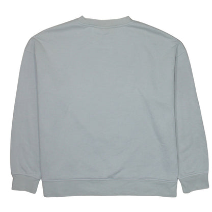 Disney Women Grey Mickey Mouse Crew Neck Sweatshirt Size 12/14