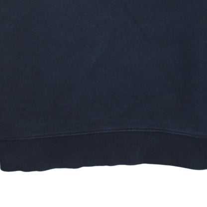 Tommy Hilfiger Women's Navy Blue Pullover Sweatshirt M Embroidered Logo