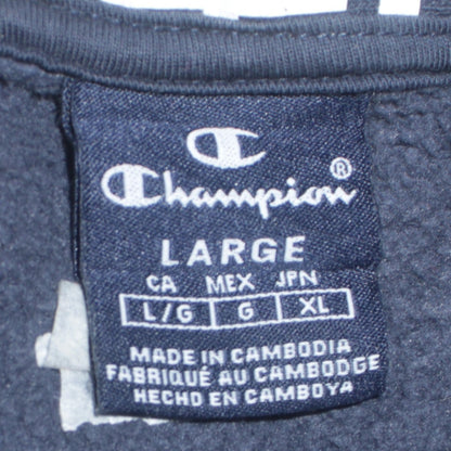Champion Men's Green Camouflage Pullover Hoodie Size L