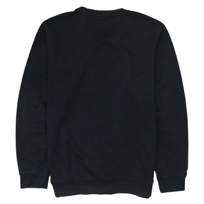 Adidas Men's Black XL Crew Neck Logo Pullover Sweatshirt