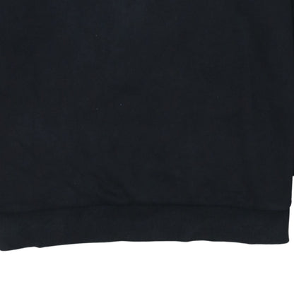 Adidas Men's Black XL Crew Neck Logo Pullover Sweatshirt
