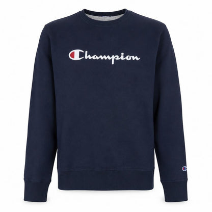 Champion Men's Blue Crew Neck Pullover Sweatshirt M