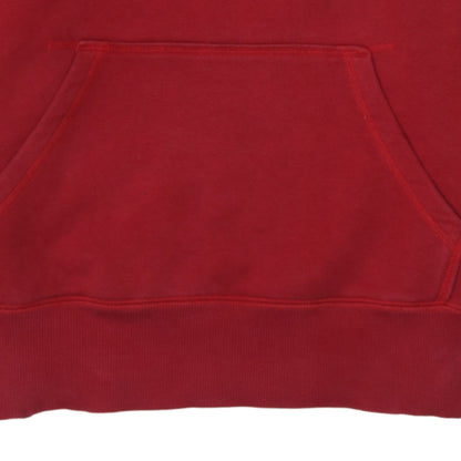 Nike Men's Red Pullover Hoodie Large Fleece Sportswear