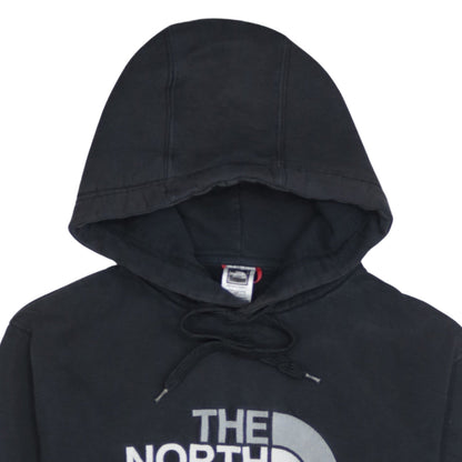The North Face Men’s Black Pullover Hoodie Size S Cotton Fleece Outdoor