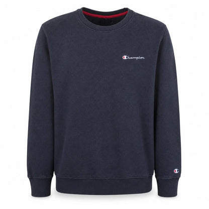 Champion Men's Black Small Crew Neck Pullover Sweatshirt