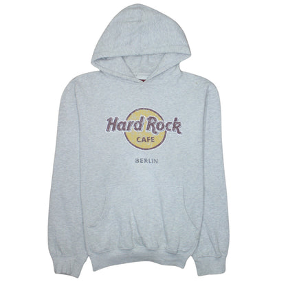Hard Rock Cafe Berlin Grey Men's Pullover Hoodie Size L