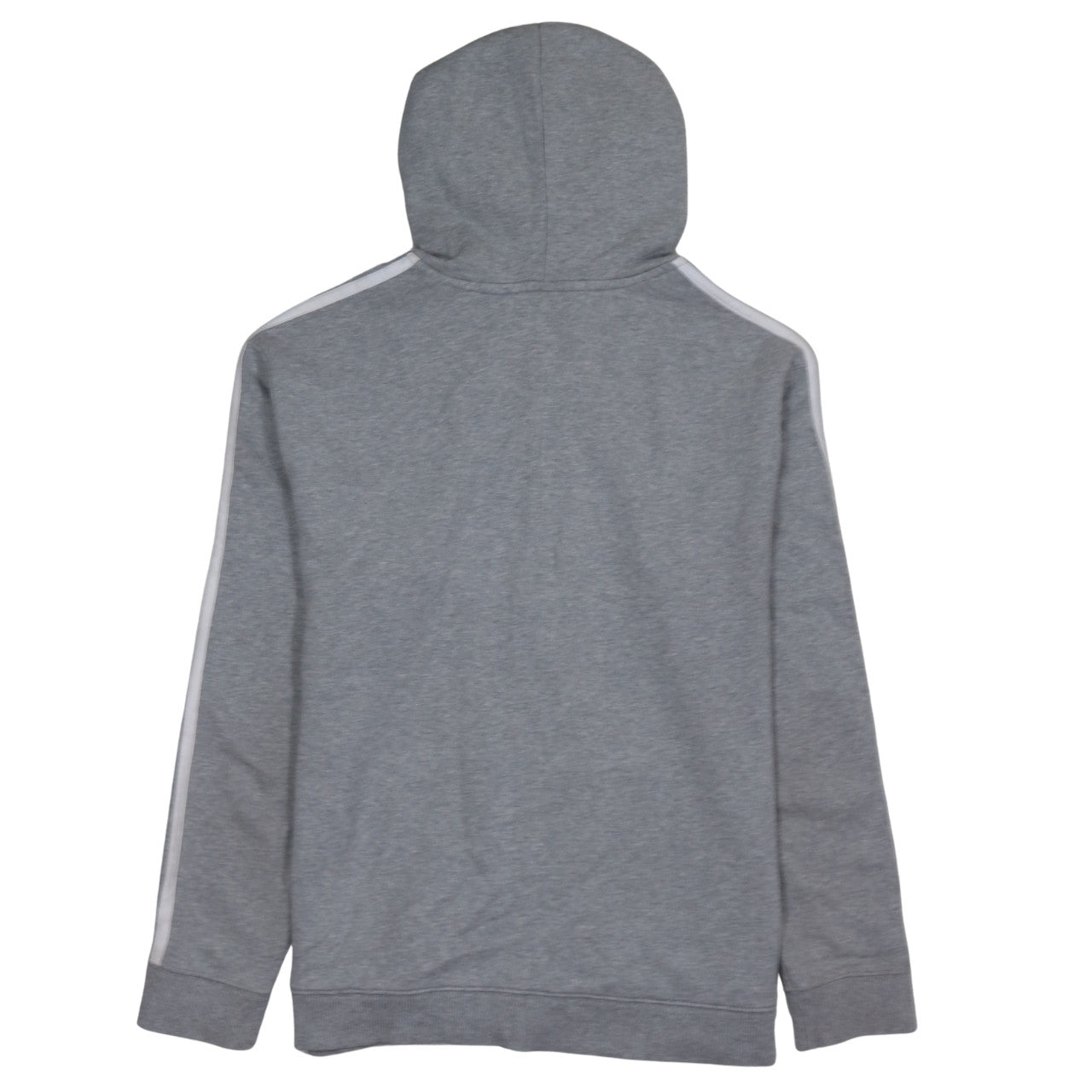 Adidas Womens Grey Full Zip Hoodie Size L 16-18 Hooded Sweatshirt