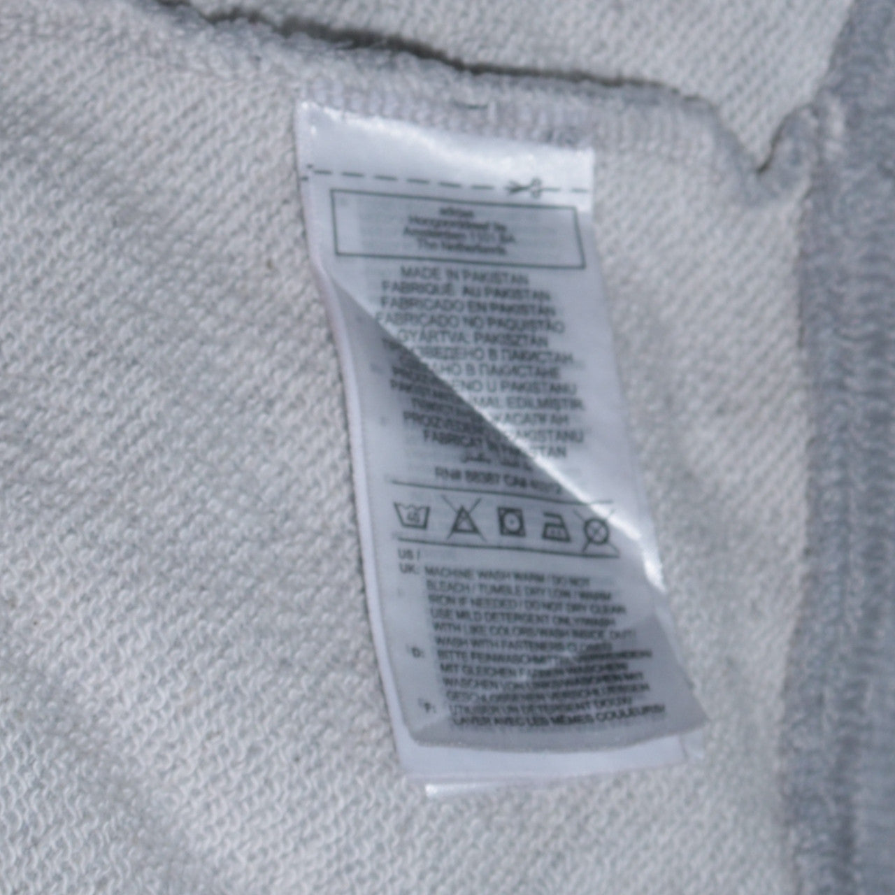 Adidas Womens Grey Full Zip Hoodie Size L 16-18 Hooded Sweatshirt