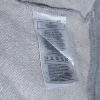 Adidas Womens Grey Full Zip Hoodie Size L 16-18 Hooded Sweatshirt