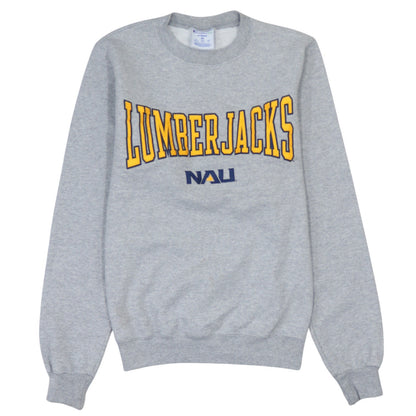 Champion Men's Grey Lumberjacks NAU Pullover Sweatshirt XS