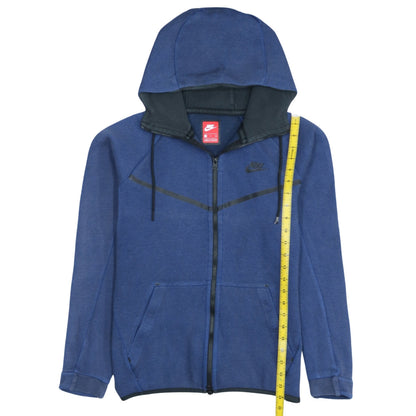 Nike Men's Blue Full Zip Hoodie Size S Regular Fit