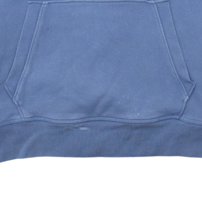 Levi's Womens Blue Pullover Hoodie Small Cotton Fleece Casual