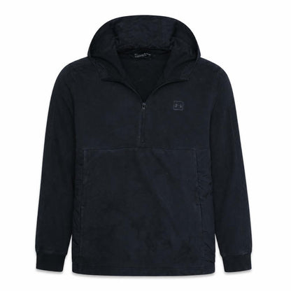 Under Armour Men's Black XL Hooded 1/2 Zip Windbreaker Jacket