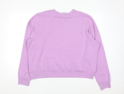 Nike Women’s Purple Crew Neck Dri-Fit Sweatshirt XL Relaxed Fit