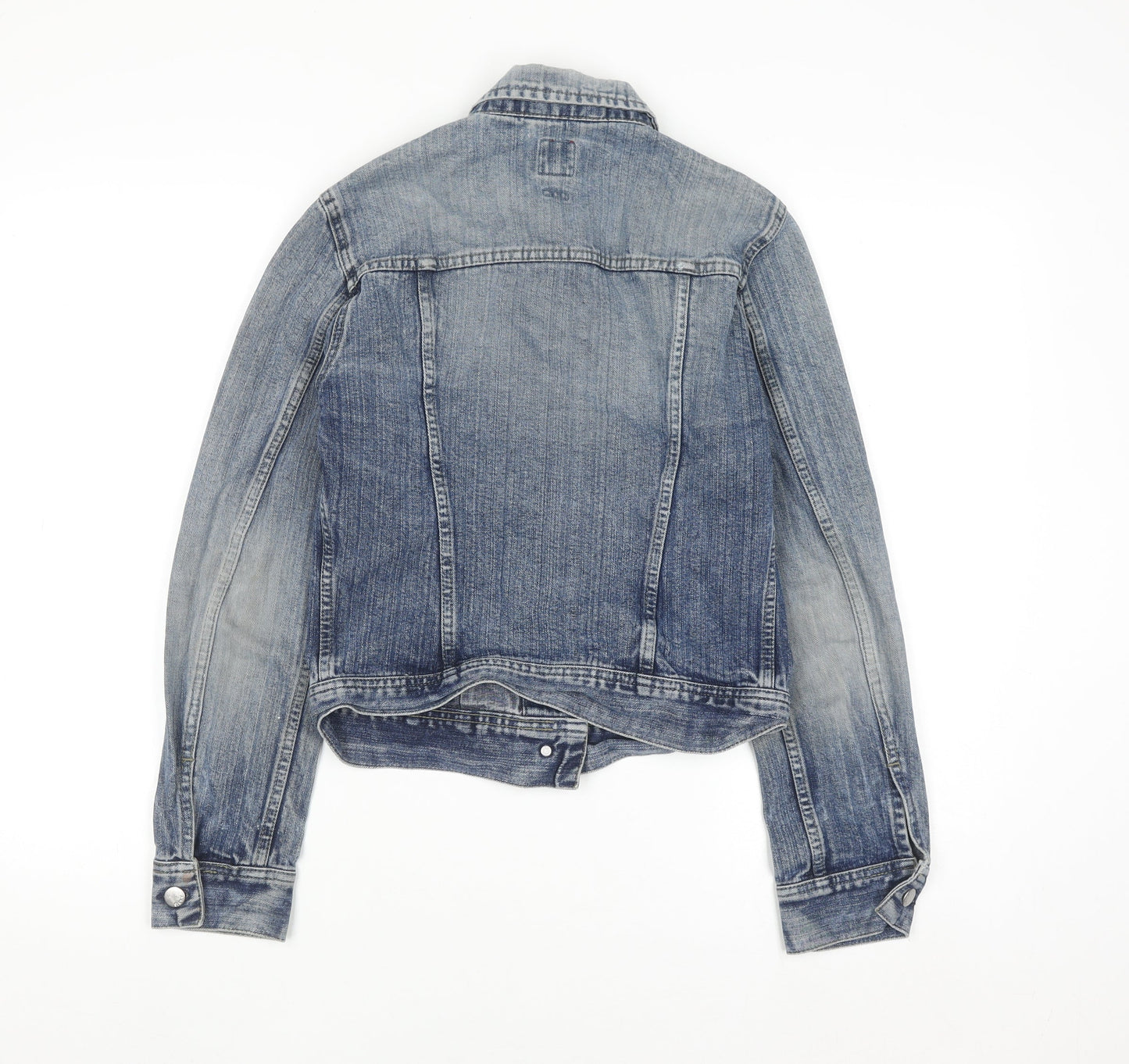 Miss Sixty Women’s Blue Denim Button Jacket Size S Casual