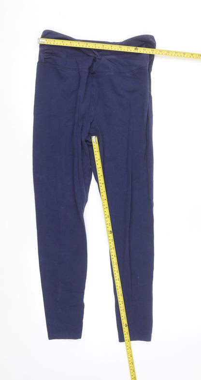 PINK Victoria's Secret Women's Blue XL Leggings Stretch Cotton