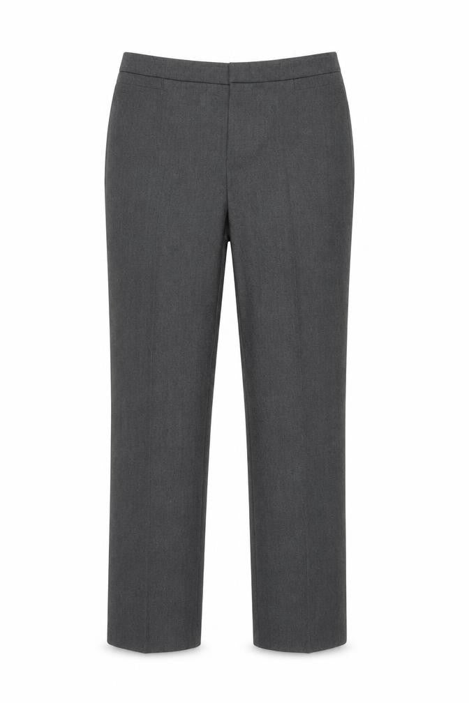 Marks & Spencer Women’s Grey Size 8 Straight Leg Stretch Dress Trousers