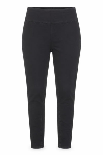 Pieces Women's Black High Waist Slim Jeggings Size L
