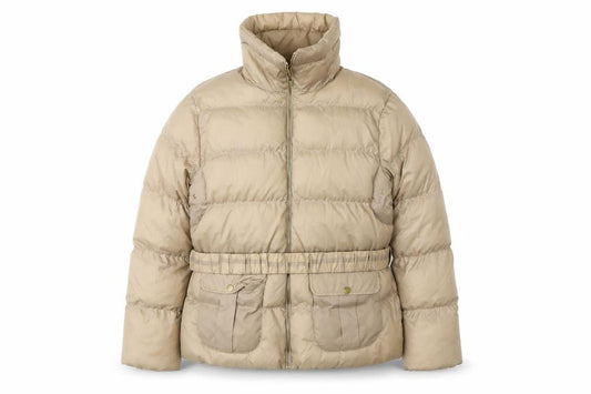 Denim Co Women Beige Size 16 Puffer Jacket Nylon Winter Coat