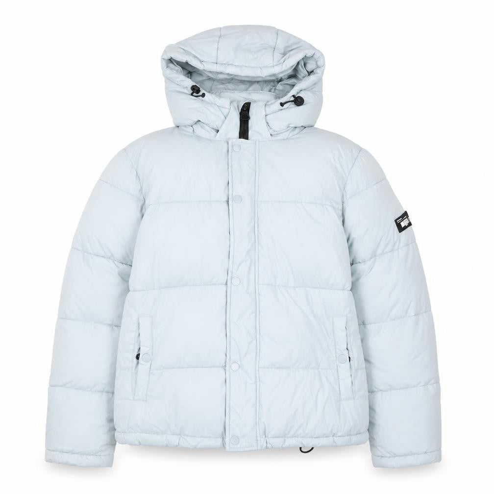 Diesel Women Blue XS Hooded Puffer Jacket Nylon Winter Coat