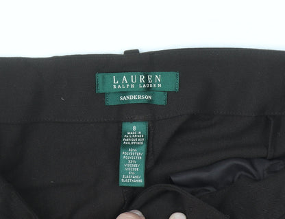 Ralph Lauren Women's Black Dress Pants Size 8 Straight Leg