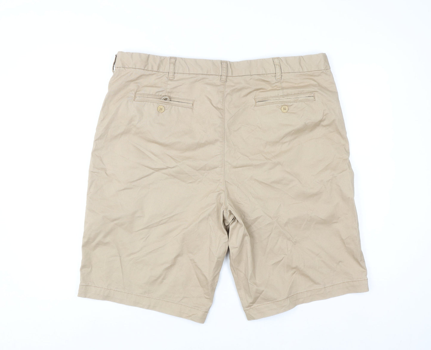 Dunnes Stores Men's Beige Chino Shorts Size XL 40in Waist