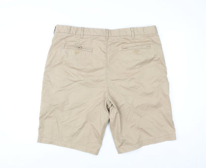 Dunnes Stores Men's Beige Chino Shorts Size XL 40in Waist