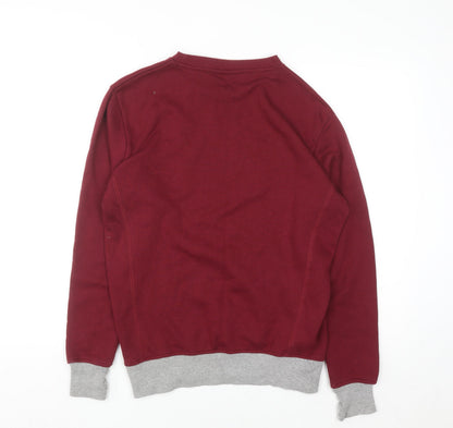 American Freshman Women's Burgundy Boston College Pullover Sweatshirt M