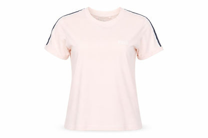 Diesel Womens Pink Slim Fit Short Sleeve T-Shirt Size S