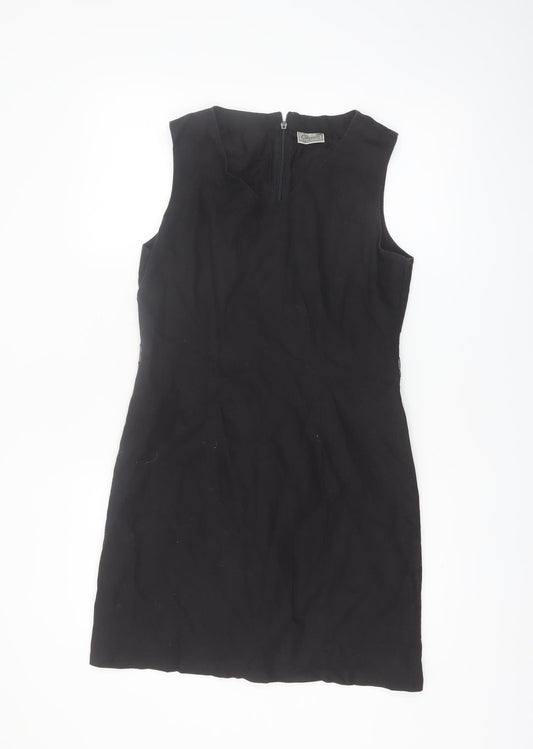 Classics Collection Women's Black Size 12 Sleeveless Sheath Dress