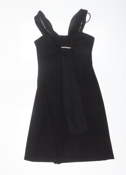 Scarlett Nite Women’s Black Size 8 Knee Length Empire Waist Formal Dress