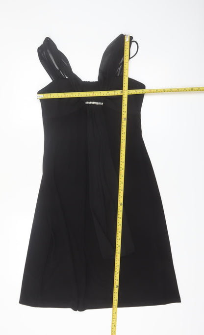 Scarlett Nite Women’s Black Size 8 Knee Length Empire Waist Formal Dress