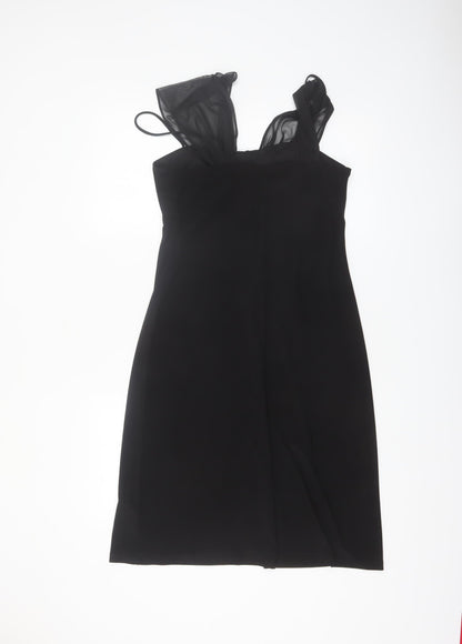 Scarlett Nite Women’s Black Size 8 Knee Length Empire Waist Formal Dress