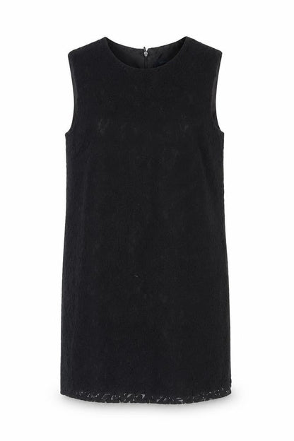 French Connection Women's Black Lace Shift Dress Size 6