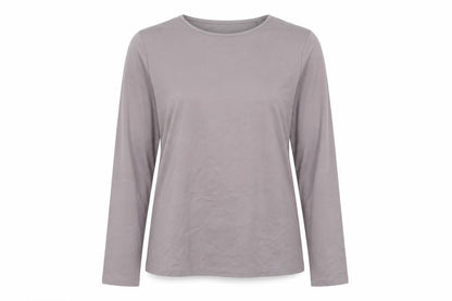 Esmara Women’s Grey Long Sleeve Basic Jersey Top Size S