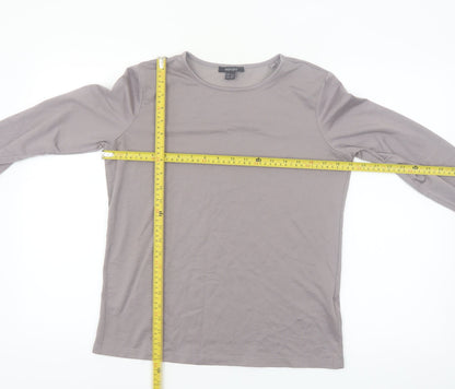 Esmara Women’s Grey Long Sleeve Basic Jersey Top Size S