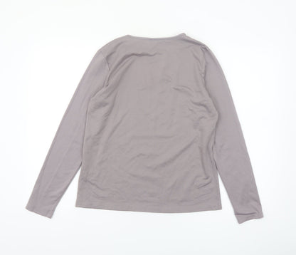 Esmara Women’s Grey Long Sleeve Basic Jersey Top Size S