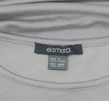Esmara Women’s Grey Long Sleeve Basic Jersey Top Size S
