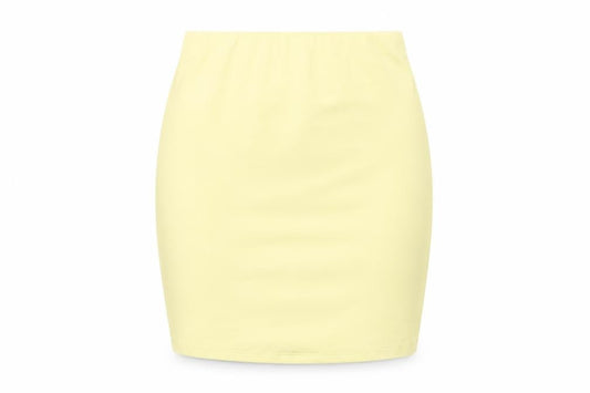 Oh Polly Women's Yellow High Waisted Pencil Skirt Size 6