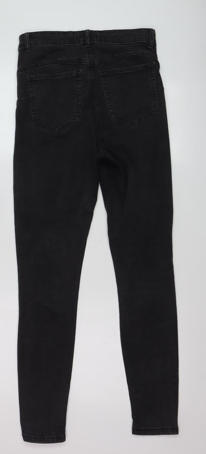 Primark Women Black Skinny Stretch Jeans Size 10 Regular