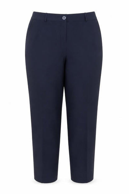 Dunnes Women's Blue Size 14 Tailored Straight Trousers