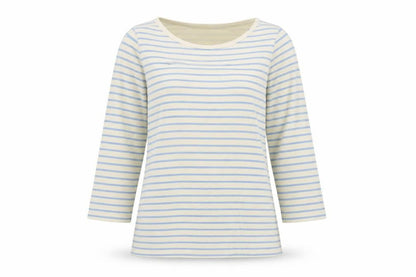 Braintree Women's Multicoloured Stripe Organic Cotton Pullover Jumper Size 14